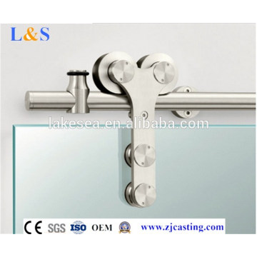 Ventas al por mayor de acero inoxidable Vidrio Sliding Door Hardware LS-SDS 6613